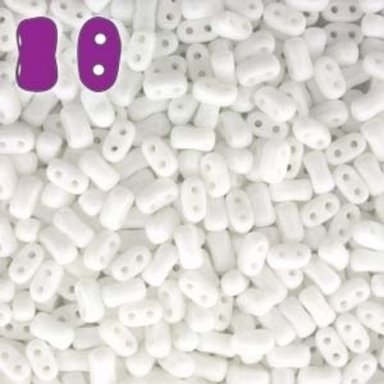 Picture of Bi-bo 5.5x2.8mm Chalk White x10g