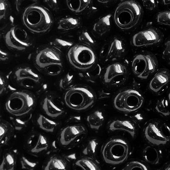 Picture of Miyuki Magatama 4mm 401 Black x10g