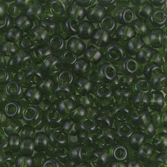 Picture of Miyuki Rocaille 6/0 158 Transparant Olive x10g