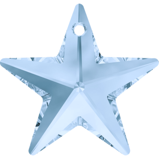 Picture of Swarovski 6714 Star Pendant 28mm Light Sapphire x1