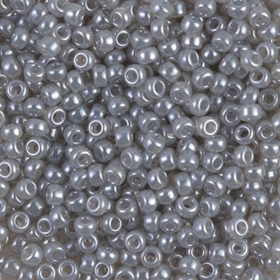 Picture of Miyuki Rocaille 8/0 526 Gray Ceylon x10g