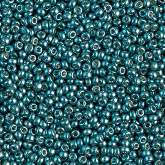 Picture of Miyuki Rocaille 11/0 4217 Duracoat Galvanized Seafoam x10g