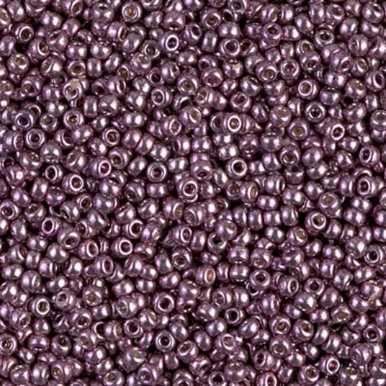 Picture of Miyuki Rocaille 11/0 4220 Duracoat Galvanized Eggplant x10g
