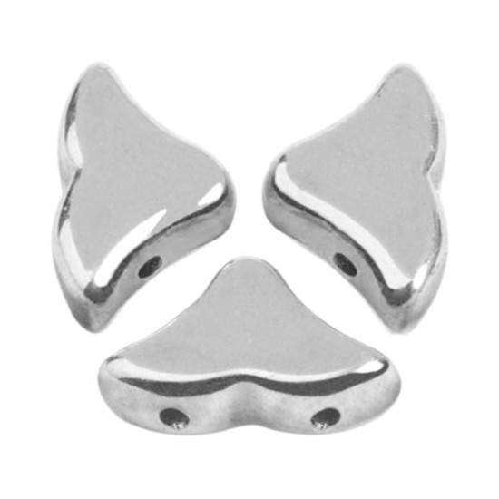 Afbeeldingen van Hélios® par Puca® 6x10mm Argentées Silver x10g