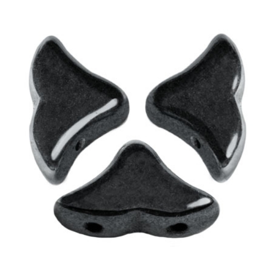 Picture of Hélios® par Puca® 6x10mm Jet Hematite x10g