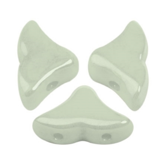 Picture of Hélios® par Puca® 6x10mm Opaque Light Green Ceramic Look x10g