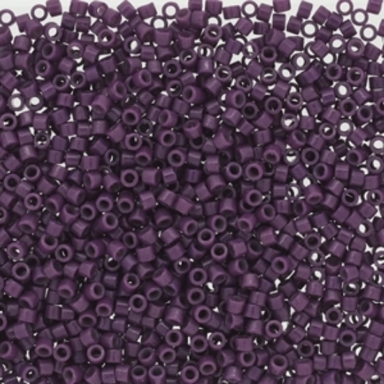 Picture of Miyuki Delica 11/0 DB2360 Duracoat Opaque Dark Purple x10g