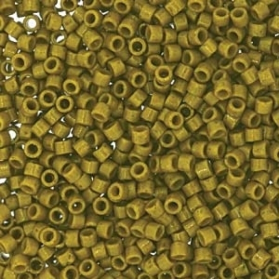 Picture of Miyuki Delica 11/0 DB2141 Duracoat Opaque Spanish Olive x10g