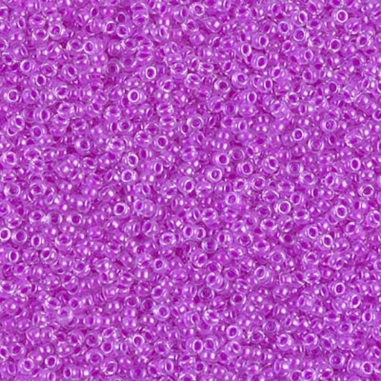 Picture of Miyuki Rocaille 15/0 4303 Luminous Plum Crazy x10g