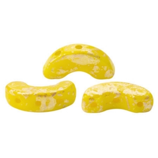 Picture of Arcos® par Puca® 5x10mm Opaque Jonquil Splash x10g