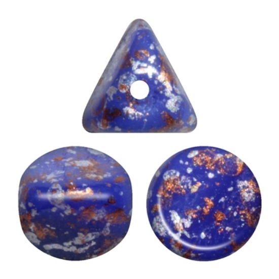 Picture of Ilos® par Puca® 5x5mm Opaque Sapphire Tweedy x10g