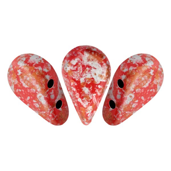 Picture of Amos® by Puca® 5x8mm Opaque Light Coral Tweedy x10g
