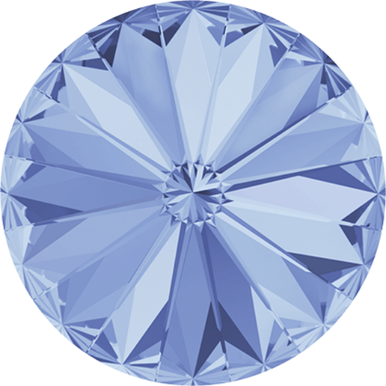 Picture of Swarovski 1122 Rivoli Round Stone 10mm - SS47  Light Sapphire x1
