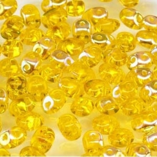 Picture of MiniDuo 2x4mm Amber AB x10g