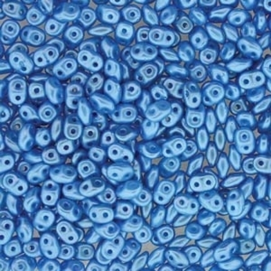 Picture of MiniDuo 2x4mm Pastel Turquoise x10g