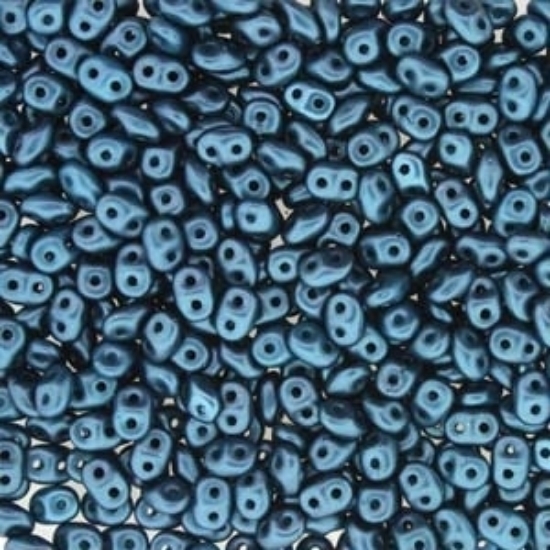 Picture of MiniDuo 2x4mm Pastel Petrol x10g