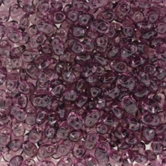 Picture of MiniDuo 2x4mm Amethyst x10g