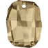 Picture of Swarovski 6685 Graphic Pendant 28mm Crystal Golden Shadow x1