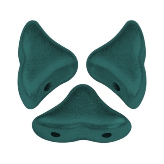 Picture of Hélios® par Puca® 6x10 mm Metallic Mat Green Turquoise x10g