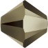 Picture of Swarovski 5328 Xilion Bead 4 mm Crystal Metallic Light Gold 2x x100