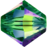 Picture of Swarovski 5328 Xilion Bead 4mm Crystal Vitrail Medium x100