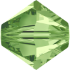 Picture of Swarovski 5328 Xilion Bead 4mm Peridot x100