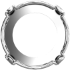 Picture of Cabochon setting for 1122 Rivoli 14mm Rhodium Plated x1