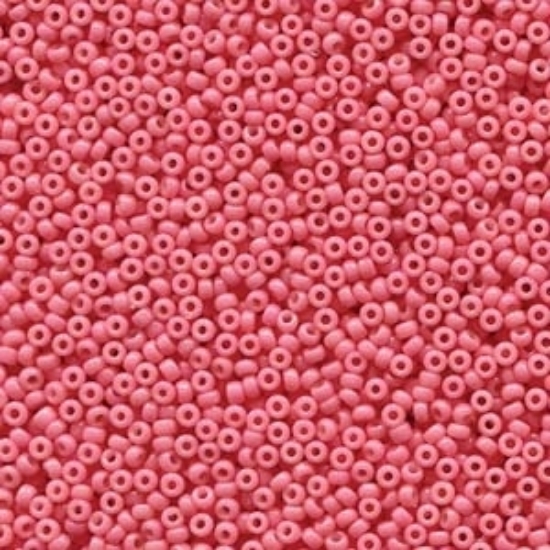 Picture of Miyuki Rocaille 15/0 4465 Duracoat Opaque Guava x10g