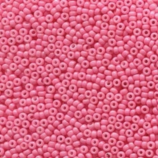 Picture of Miyuki Rocaille 15/0 4467 Duracoat Opaque Carnation x10g