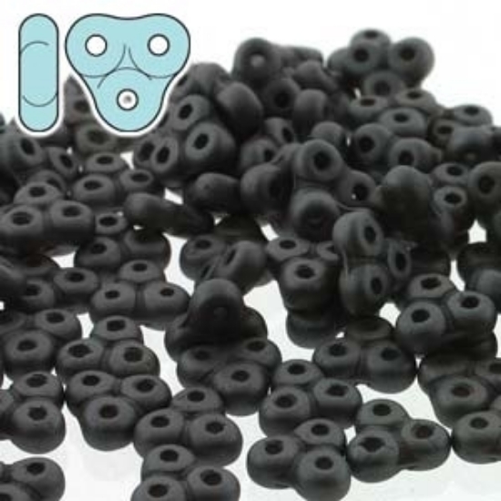 Picture of Trinity Beads 8mm Mat Metallic Steel  x10g
