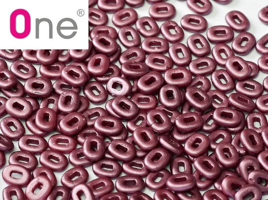 Picture of One® Bead 1,5 x 5 mm Pastel Burgundy x5g