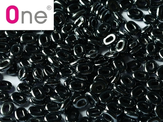 Picture of One® Bead 1,5x5mm Jet Hematite x5g