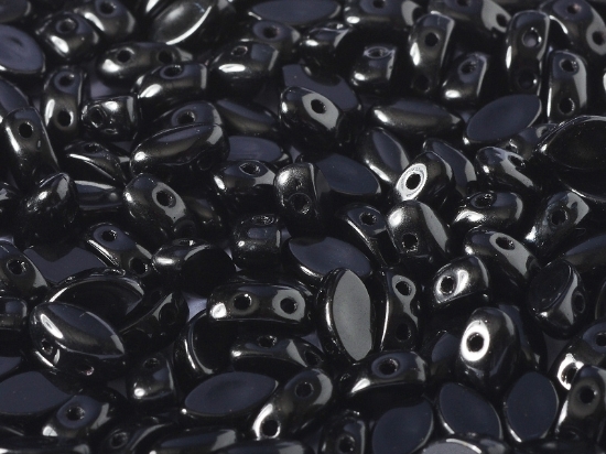 Picture of IrisDuo 4x7mm Jet Hematite x25