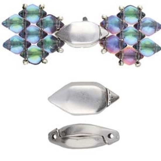 Picture of Ralaki GemDuo Magnetic Clasp Silver Plate x1