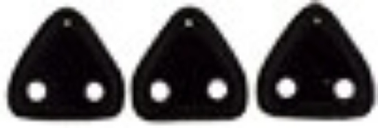 Picture of Czechmates Triangle 2 holes 6 mm Jet x10g