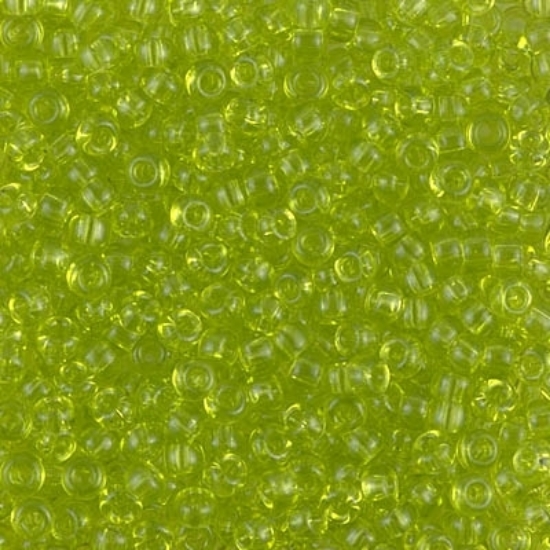 Picture of Miyuki Rocaille 8/0 143 Transparant Chartruese x10g