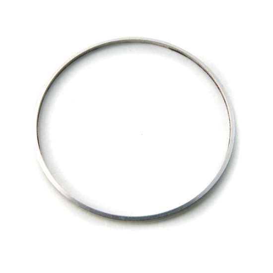 Picture of Component Ring 40mm round Silver Plated x1