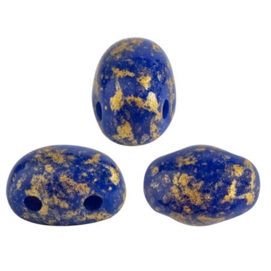Picture of Samos® par Puca® 7x5mm Opaque Sapphire Splash x10g
