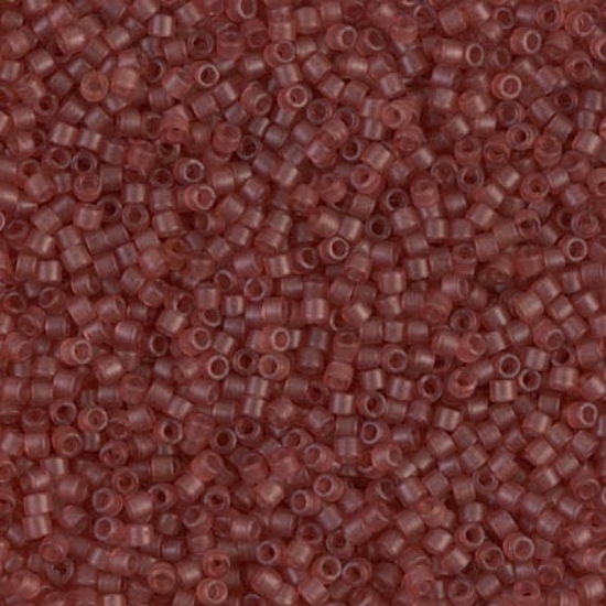 Picture of Miyuki Delica 11/0 DB773 Dyed Semi Mat Transparent Berry x10g