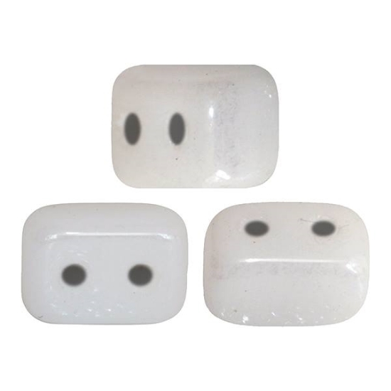 Picture of Ios® par Puca® 5.5x2.5mm Opaque White Ceramic Look x10g