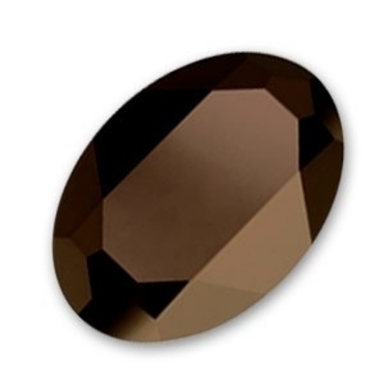 Picture of Swarovski 4127 Oval Fancy Stone 39x28mm Jet Nut x1
