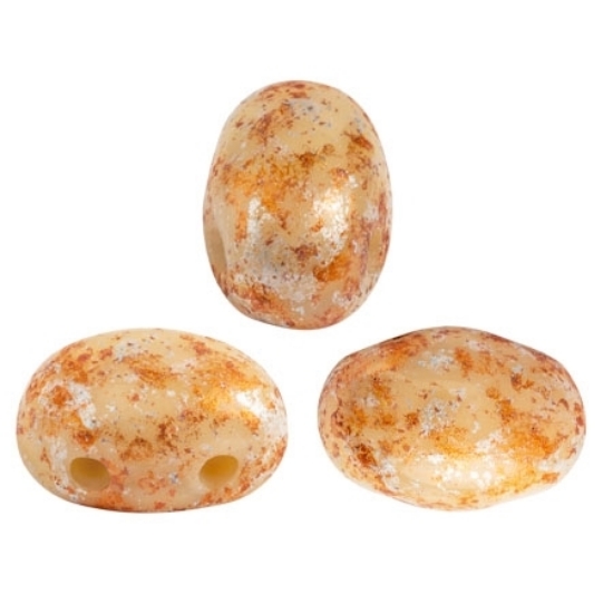 Picture of Samos® par Puca® 7x5mm Opaque Beige Tweedy  x10g