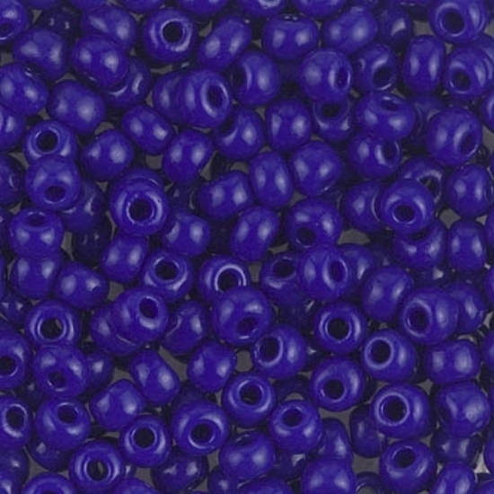 Picture of Miyuki Rocaille 6/0 414 Opaque Colbalt x10g