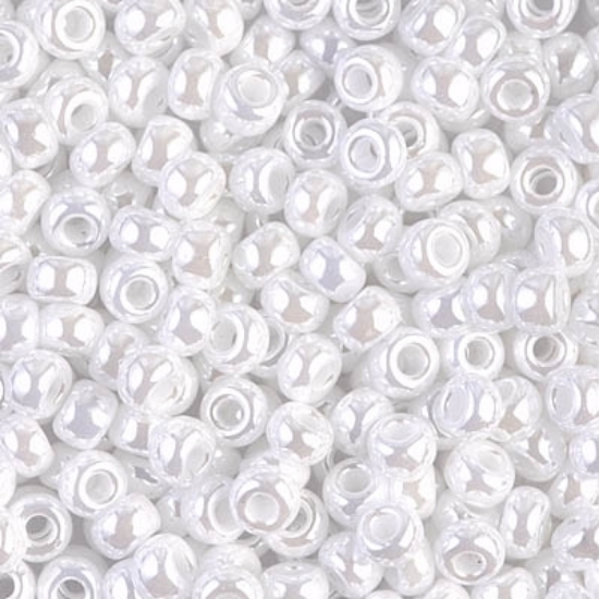 Picture of Miyuki Rocaille 6/0 528 White Ceylon x10g
