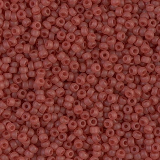 Picture of Miyuki Rocaille 11/0 372 Semifrosted Dark Rose x10g