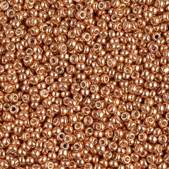 Picture of Miyuki Rocaille 11/0 4206 Duracoat Galvanized Muscat x10g