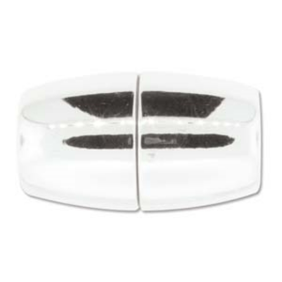 Picture of Acrylic Power Magnetic Clasp Jumbo Ø15mm Chrome Shiny x1
