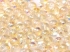 Picture of Round beads 4mm Crystal Yellow Rainbow x50