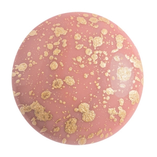 Picture of Cabochons par Puca® 25mm Opaque Rose Splash x1