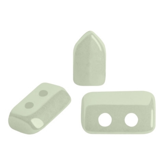 Picture of Piros® par Puca® 5x3mm Opaque Light Green Ceramic Look x10g